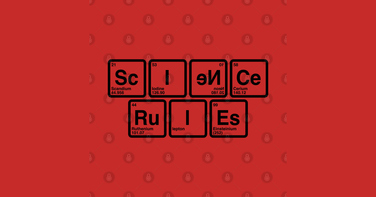 science rules t shirt