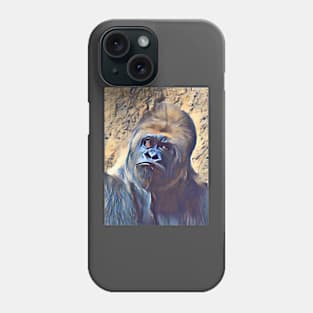 Western Lowland Gorilla Phone Case
