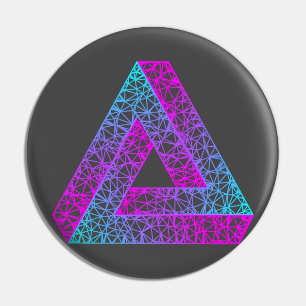 Penrose Triangle Pin by TRIME