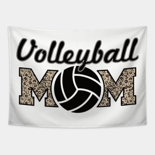 Volleyball Mom Leopard Lover Mother Tapestry