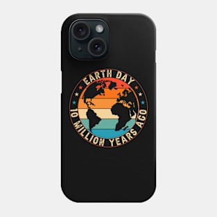 Earth Day 10 Million Years Ago Planet Vintage Phone Case