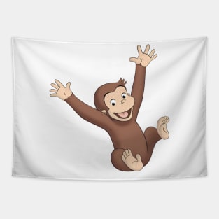 Curious George Jump Tapestry