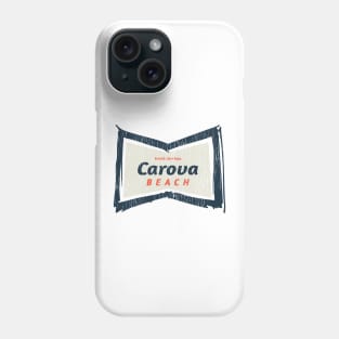 Carova, NC Summertime Vacationing Bowtie Sign Phone Case