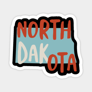 State of North Dakota Magnet