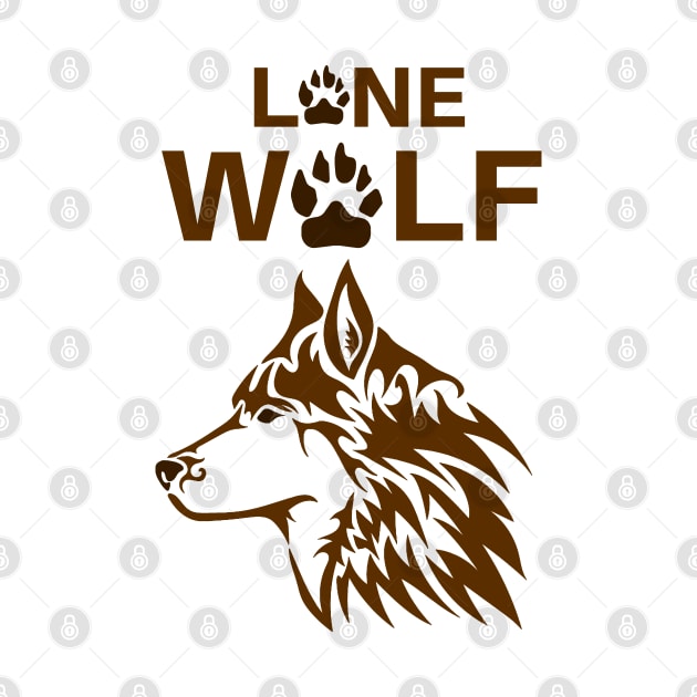 Lone Wolf - walk your own path by RIVEofficial