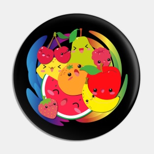 Kawaii Fruits Pin