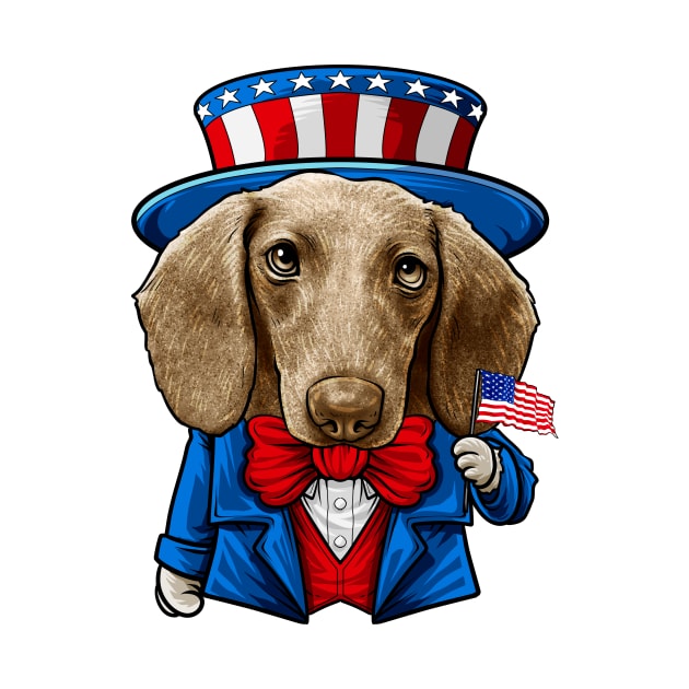 Fourth of July Dachshund by whyitsme