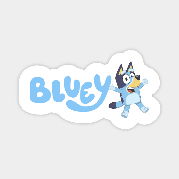 Bluey Logo Magnet by Inspire Gift