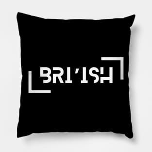 BRI'ISH Modern Pillow