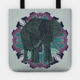 Majestic African Elephant Tote