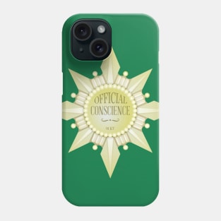 Badge of Conscience — Large Phone Case