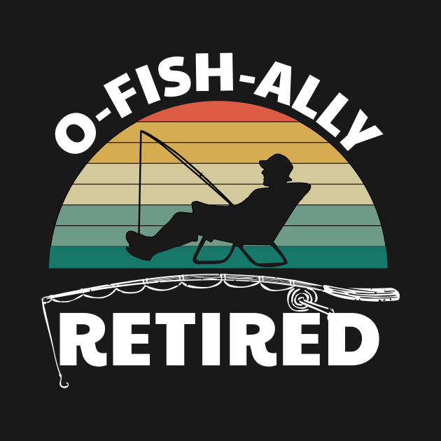 Discover Retired Fisherman - Retirement - T-Shirt