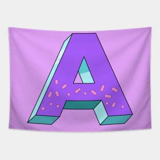 A 3D Retro Letter Tapestry