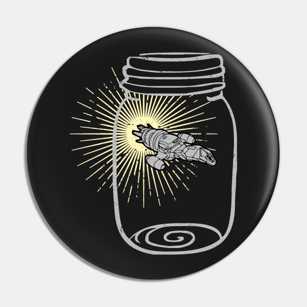 Firefly in a Jar Pin by NinthStreetShirts