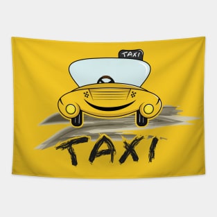 Yellow Taxi for VIP Tapestry