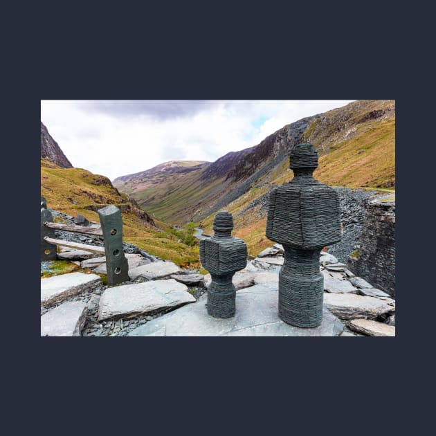 Honister Slate Mine Sculptures by tommysphotos