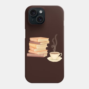 Books and Tea Phone Case