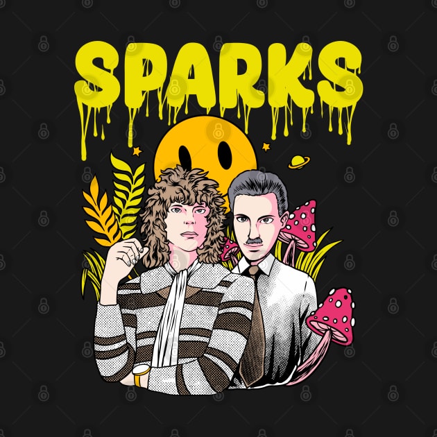 Retro Sparks Band by margueritesauvages