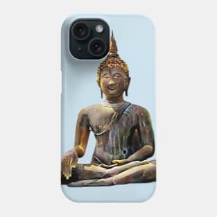 watercolor buddha Phone Case