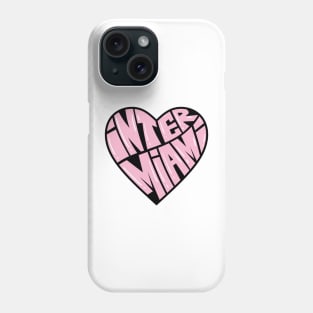 Miami football warp text Phone Case