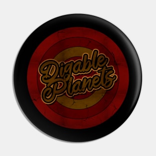 Circle Digable Planets Pin