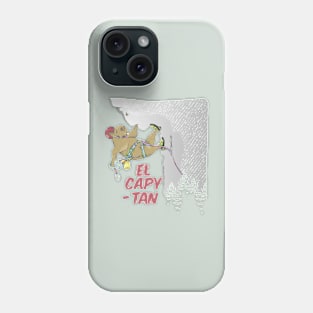 Capybara El Capitan Phone Case