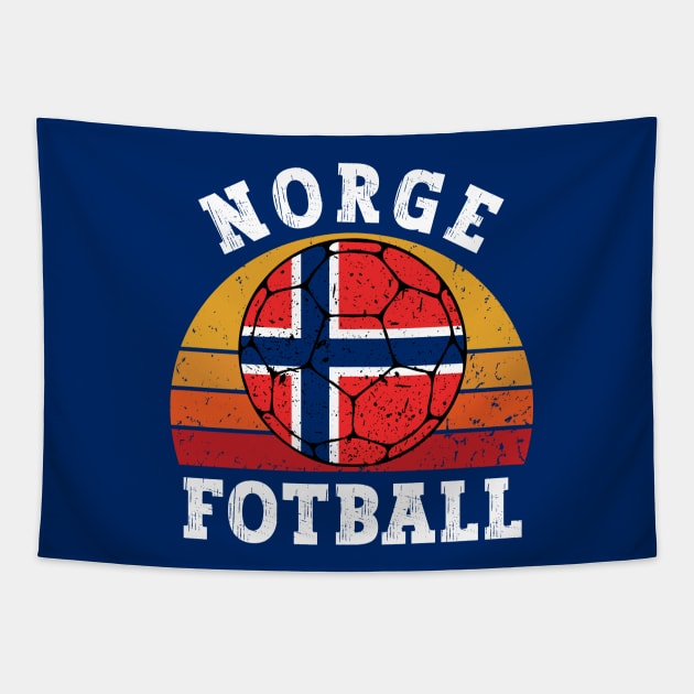 Norge Fotball Tapestry by footballomatic