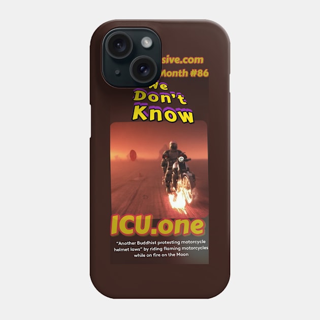 Moon Rider Phone Case by ICU