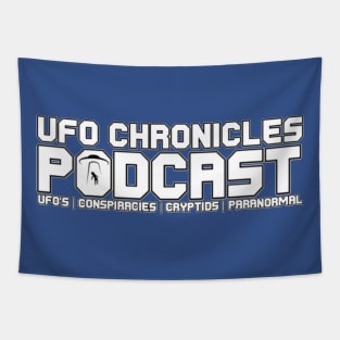 UFO Chronicles Podcast Logo v2 Tapestry