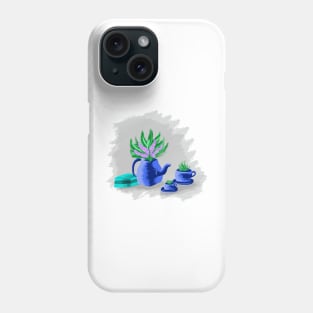 Tea Time with Plants Phone Case