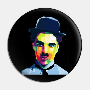 Charlie Chaplin Pin