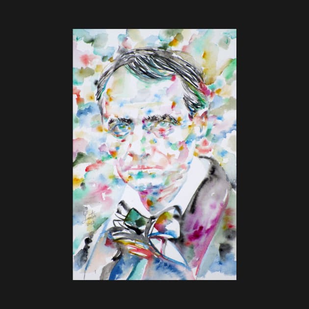 CHARLES BAUDELAIRE - watercolor portrait.1 by lautir