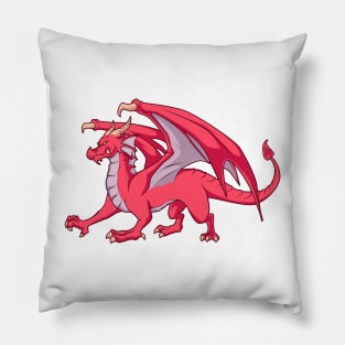 Red dragon Pillow