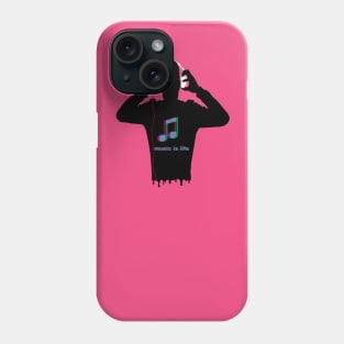 music is life Phone Case