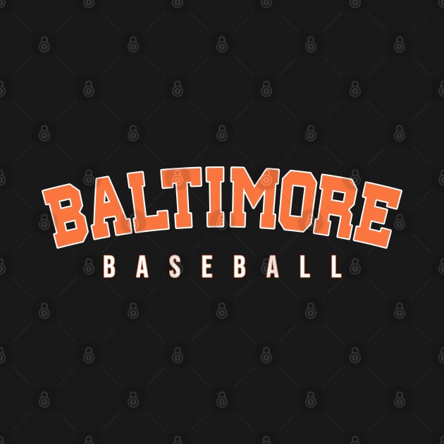 BALTIMORE Baseball by BVHstudio