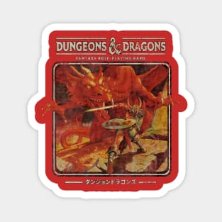 Dungeons & Dragons 1974 - Japan Style Magnet