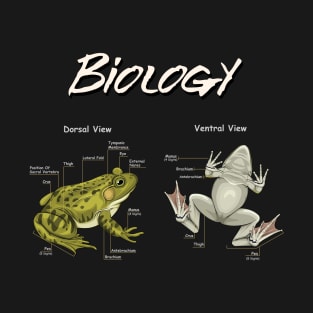 Biology Frog Anatomy T-Shirt