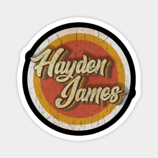 circle vintage Hayden James Magnet