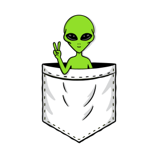 Alien pocket T-Shirt