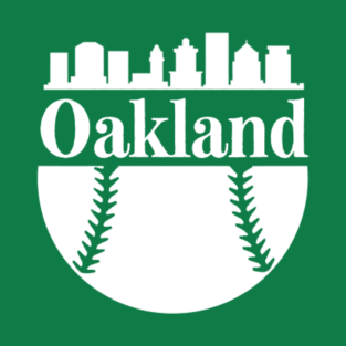 Oakland Skyline retro T-Shirt