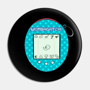 Wombagatchi Pocket Fetus Blue Pin