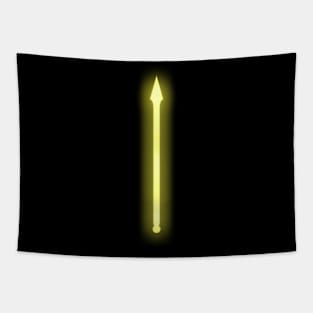 Spiritual Weapon (Yellow Spear) Tapestry