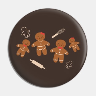 Holiday Gingerbread Pin
