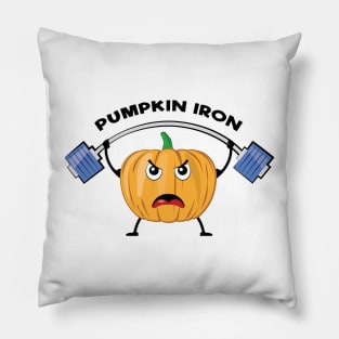 PUMPKIN IRON - Funny Pun Pillow