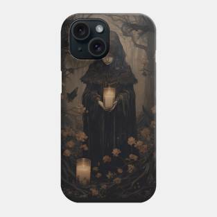 Lost in the woods - oil painting Phone Case