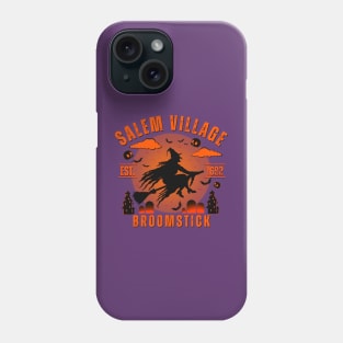 Salem Witch Village Classic Spooky Halloween Theme Phone Case