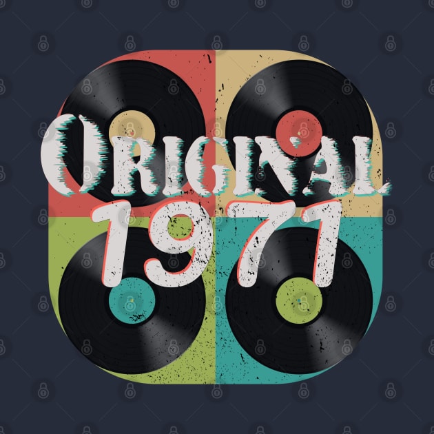 Original 1971, 50th Birthday, Vintage Vinyl by Style Conscious