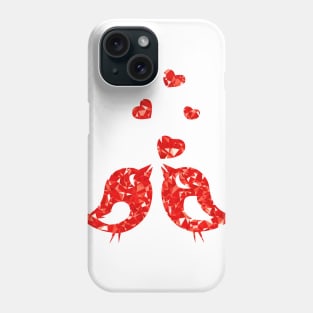 Ruby Bird Phone Case