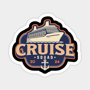 Cruise Squad 2024 Magnet