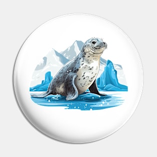 Leopard Seal Pin